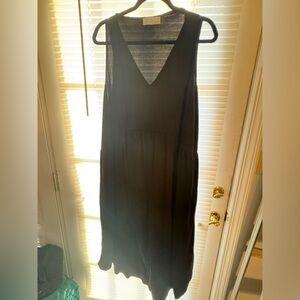 Chic Black Sleeveless Jumpsuit